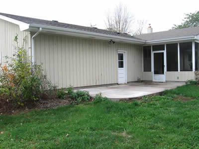 exterior home before paint