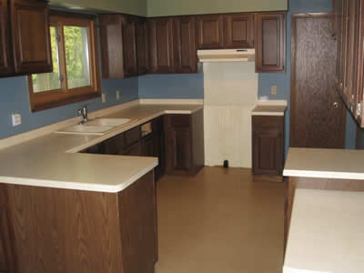 kitchen before remodeling